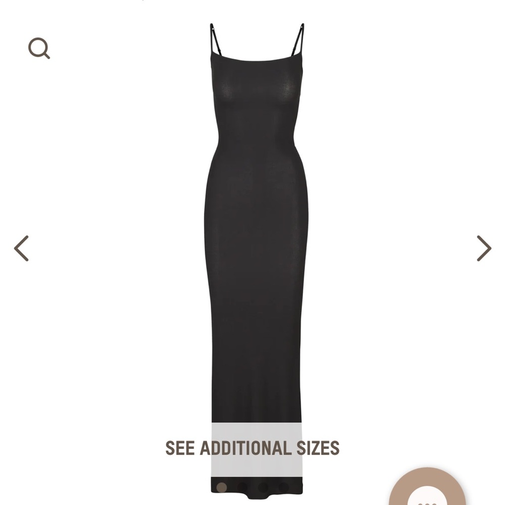 Skims SOFT LOUNGE LONG SLIP DRESS